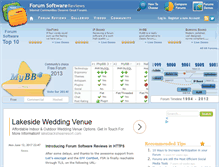 Tablet Screenshot of forum-software.org